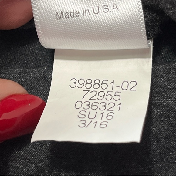 Athleta Duet Wrap DRESS XL Surplice Heather Gray Jersey 398851-02 sleeveless XL - Picture 13 of 15